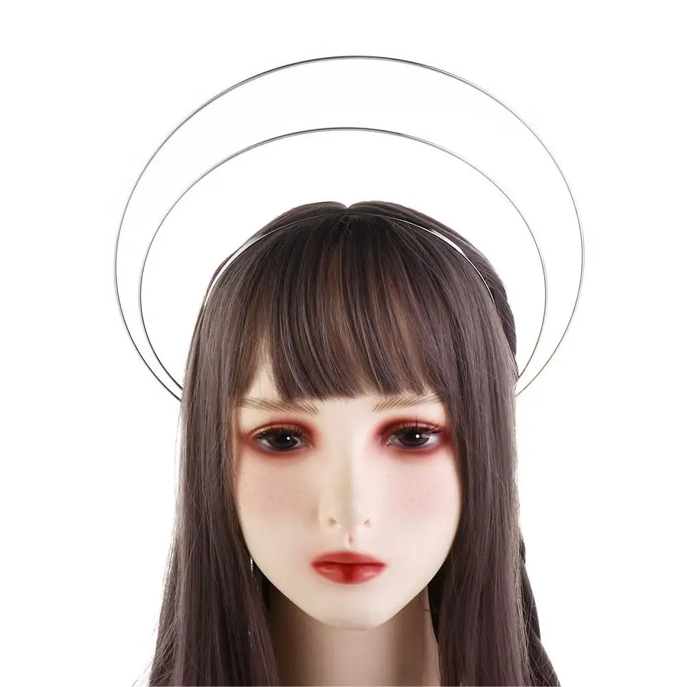 Metal Band Headpiece Wash Face Headband Bridal Wedding Headband Korean Hair Hoop Women DIY Headband Thin Halo Hair Crown