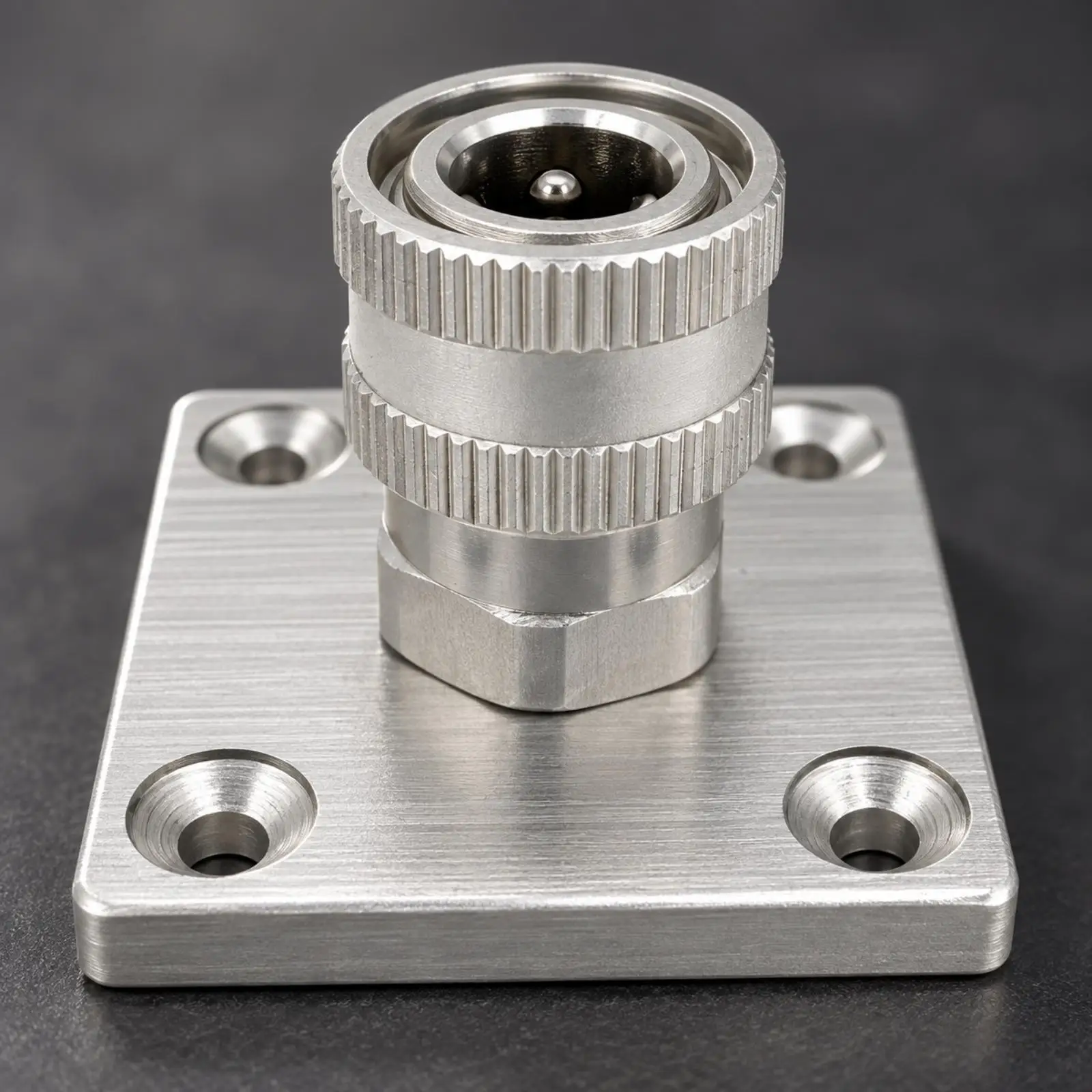 Aluminum Wall Bracket Storage Rack for 1/4 Inch Foam Dispenser with Non Slip Knurled Grip for Workshop Utility Area