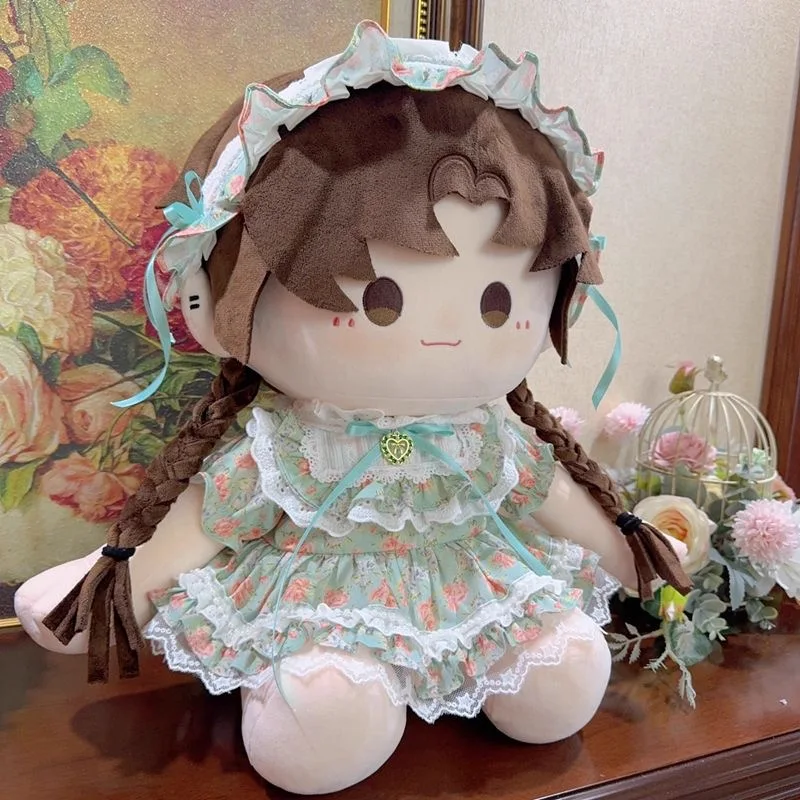 면 인형 옷, 상쾌한 인형 원피스, Xingdailu, Lina, Beier 치마, 50-55cm, 다시 태어난 인형 원피스, 무료 배송, 10cm, 20cm