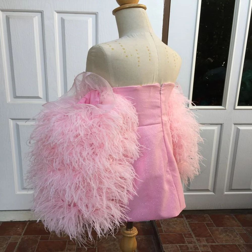 Customized Ostrich Feather Boa Scarf 50cm | 4 6 10 20 25 Ply High Quality for Wedding Carnival Party Dresses Sewing Decoration