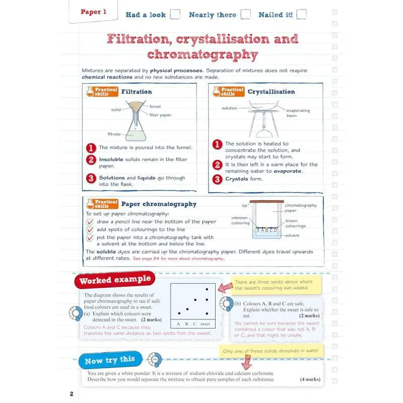 دليل مراجعة Pearson REVISE AQA GCSE للكيمياء أعلى مراجعة بما في ذلك مراجعة عبر الإنترنت والمسابقات للامتحانات 2025 و2026 9781292131283
