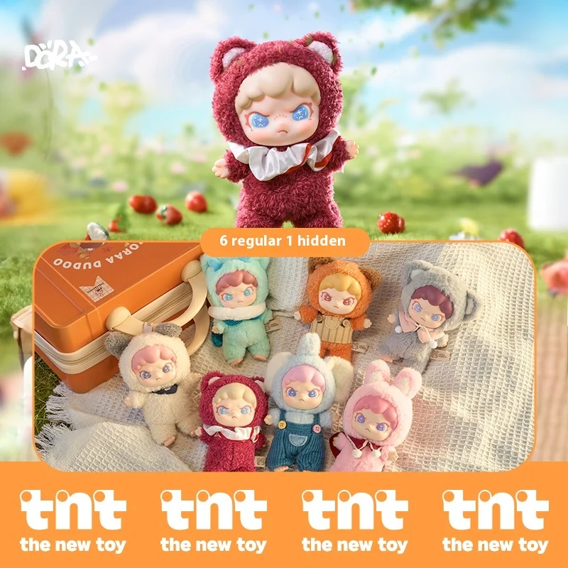 

Tnt Dora Big Cousin Velvet Animals Hot 100%Authentic Product Vinyl Plush Blind Box Trend Toy Doll Pendant Holiday Festival Gifts