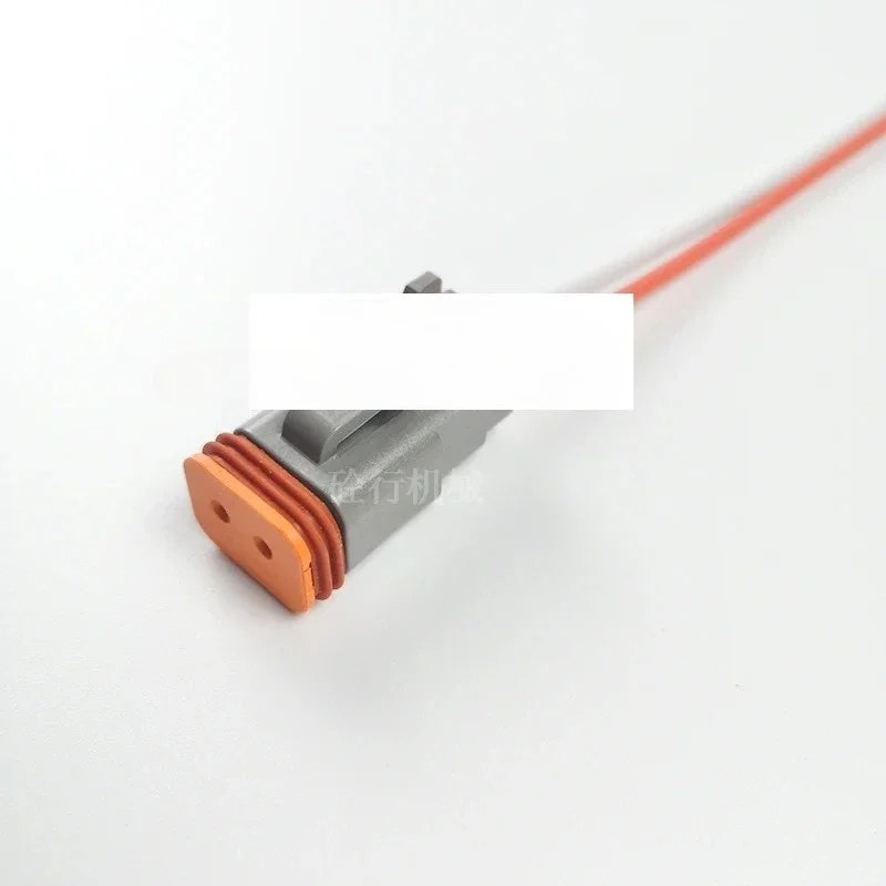 

Pump truck oil pump two hole connector DT06-2S proportional constant power valve coil plug