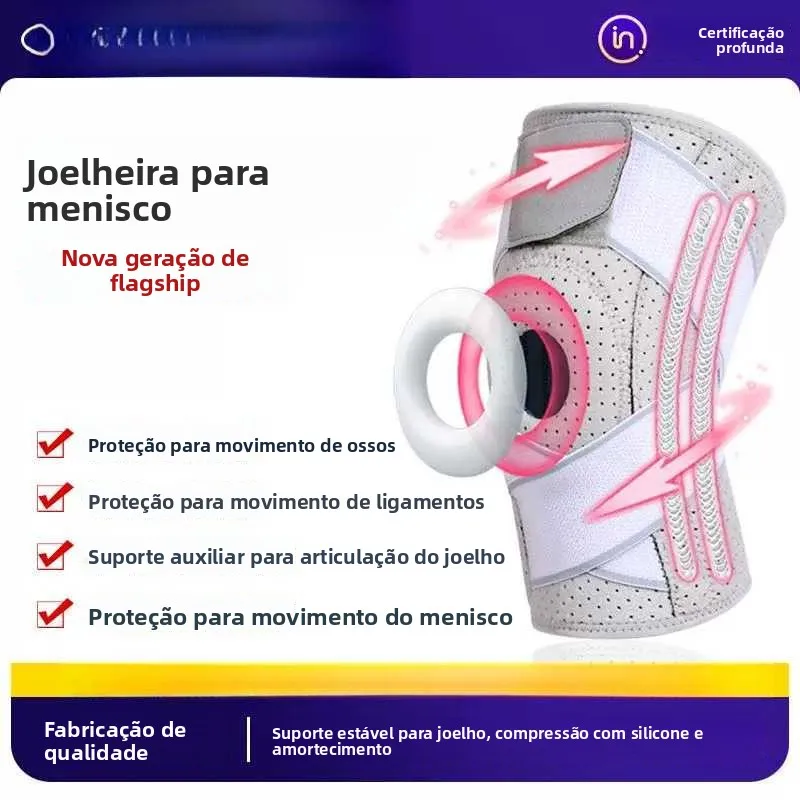 sports-knee-pads-basketball-badminton-patellar-belt-breathable-anti-collision-high-pressure-damping-knee-support