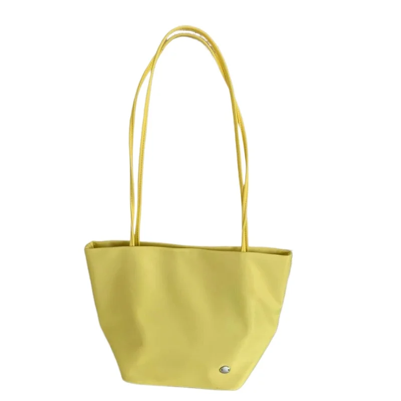 

Women's Large Capacity Nylon Shoulder Tote Bag Top Handle Lightweight Commute Daily Dopamine Minimalist