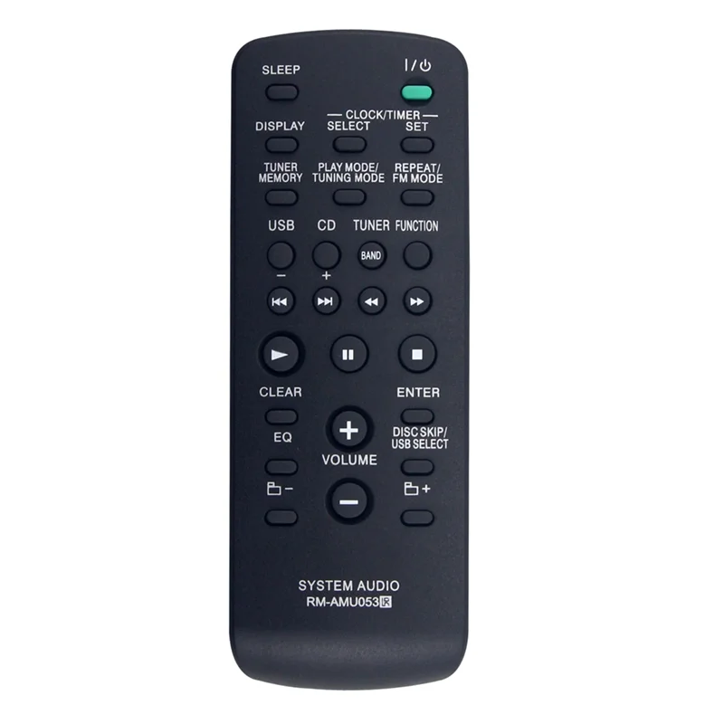 BNVN-RM-AMU053 Mando a distancia de repuesto para componentes Sony Mini Hi-Fi - HCD-GTR33, HCD-GTR55, HCD-GTR555, HCD-GTR7 Audio Syste
