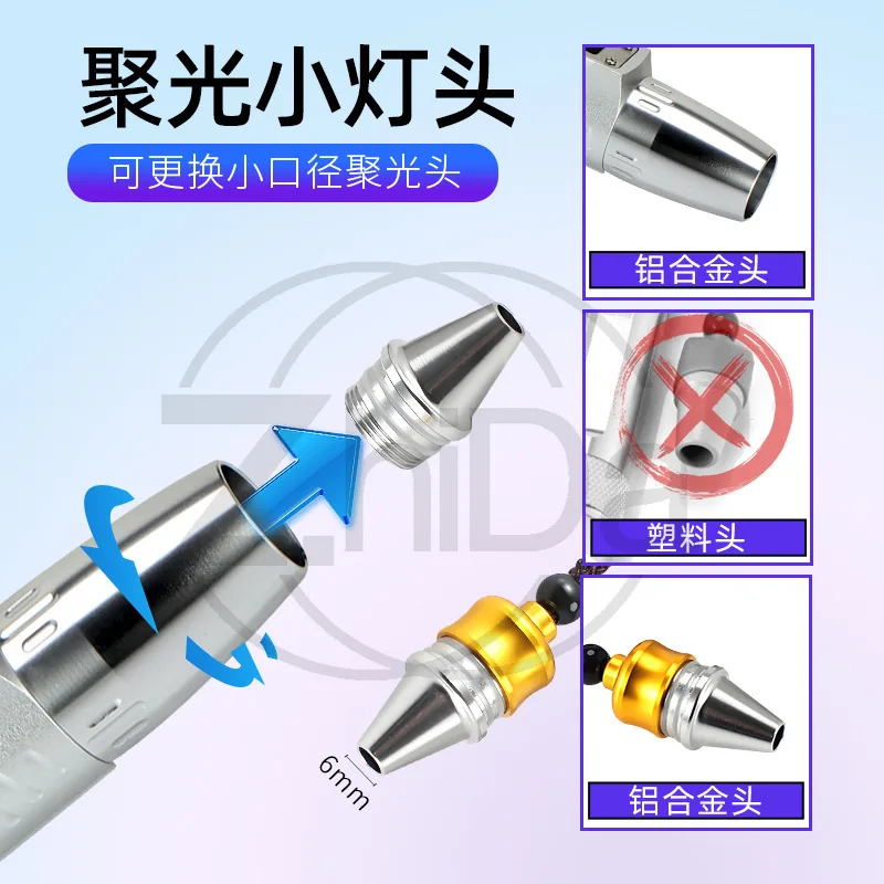 Picture 4: Flashlight jade identification special multi-functional Wenwan identification led purple light flashlight