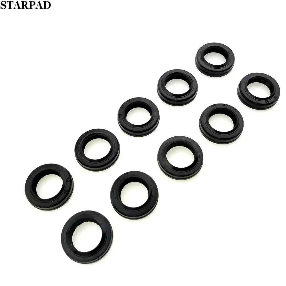 - Car repair tools tire changer parts large cylinder oil seal ring soft dust seal 20x30x7  10pcs