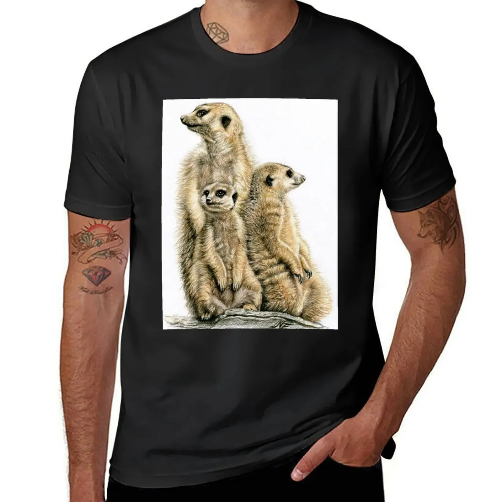 

Meerkats Family - Die Erdmnnchen T-Shirt shirts graphic tees anime stuff customs design your own sublime mens clothes