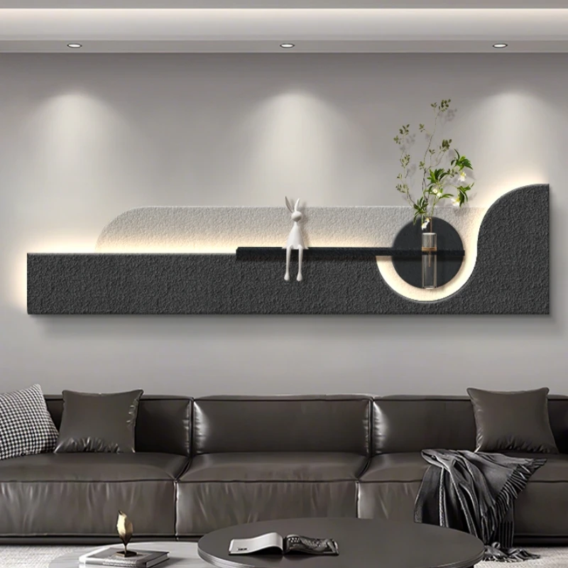 xx-Modern Green Sandstone Painting LED Light For Corridor Living Room Kitchen Table Bedroom Home