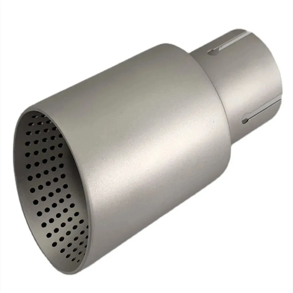 1 Pcs Matte Stainless Steel Car Muffler Tip Exhaust Tip System Pipe Universal Exhaust Tip For GTI MK7 Golf7 Nozzle
