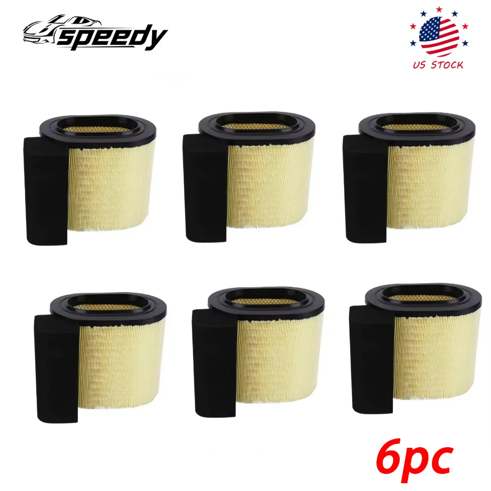 

FA1927 6pcs Engine Air Filter for 2017-2019 FORD F250 F350 F450 F550 SUPER DUTY 6.7L V8 Powerstroke HC34-9601-AF