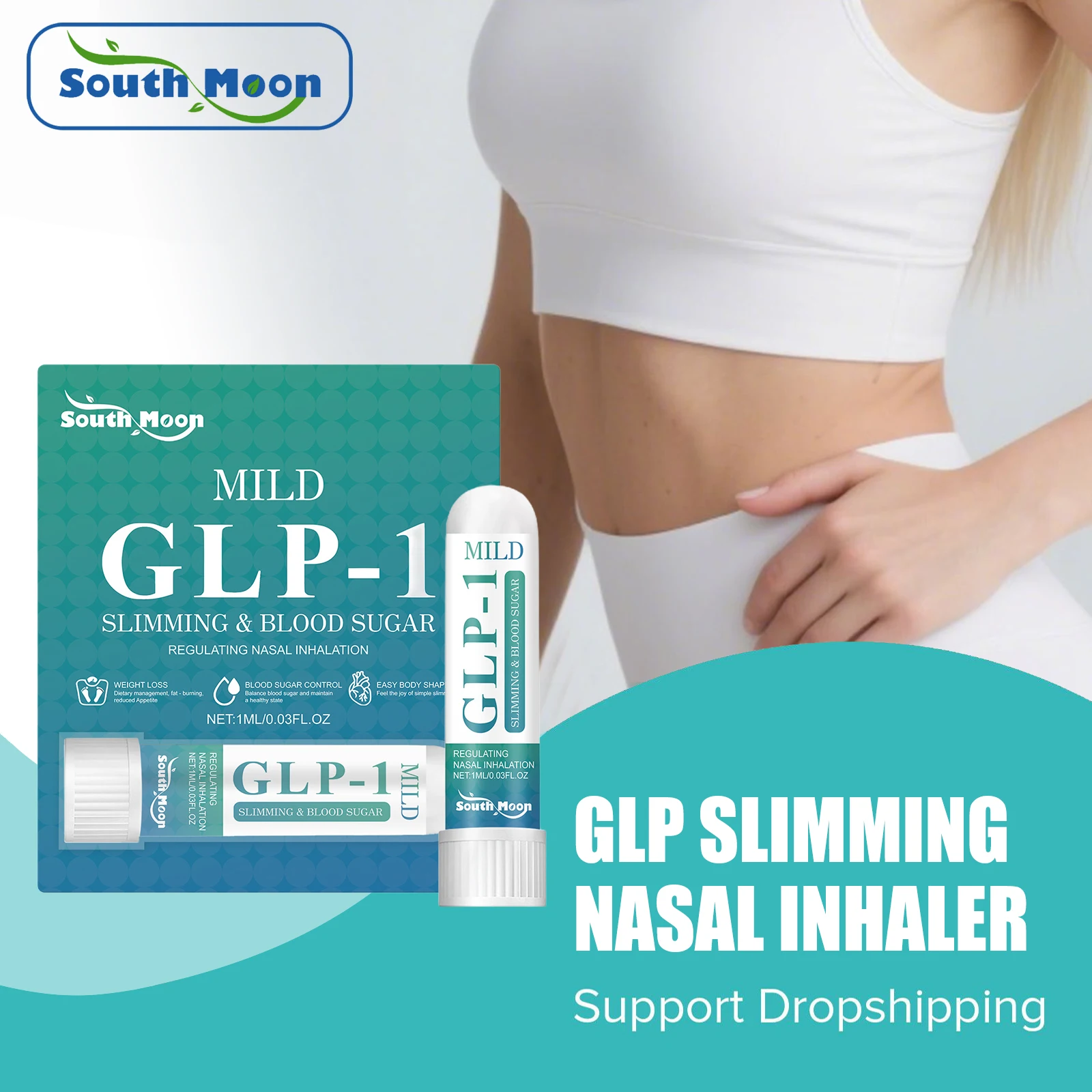 

Weight Loss Nasal Inhaler GLP-1 Slimming Control Appetite Improve Stomach Remedy Metabolise Body Shaping Weight Management Care