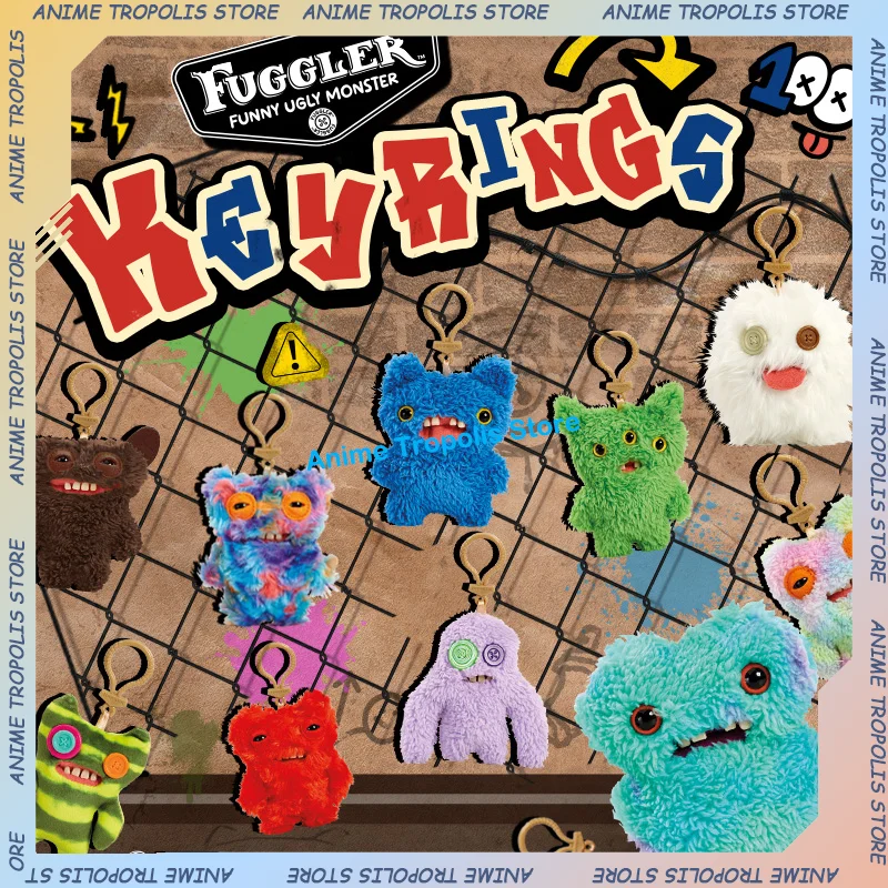 

Fuggler забавные уродливые плюшевые игрушки-монстры, брелок Kawaii Fuggler Monster Rabbits, милые мягкие куклы Peluche, подвески, детские игрушки, подарок