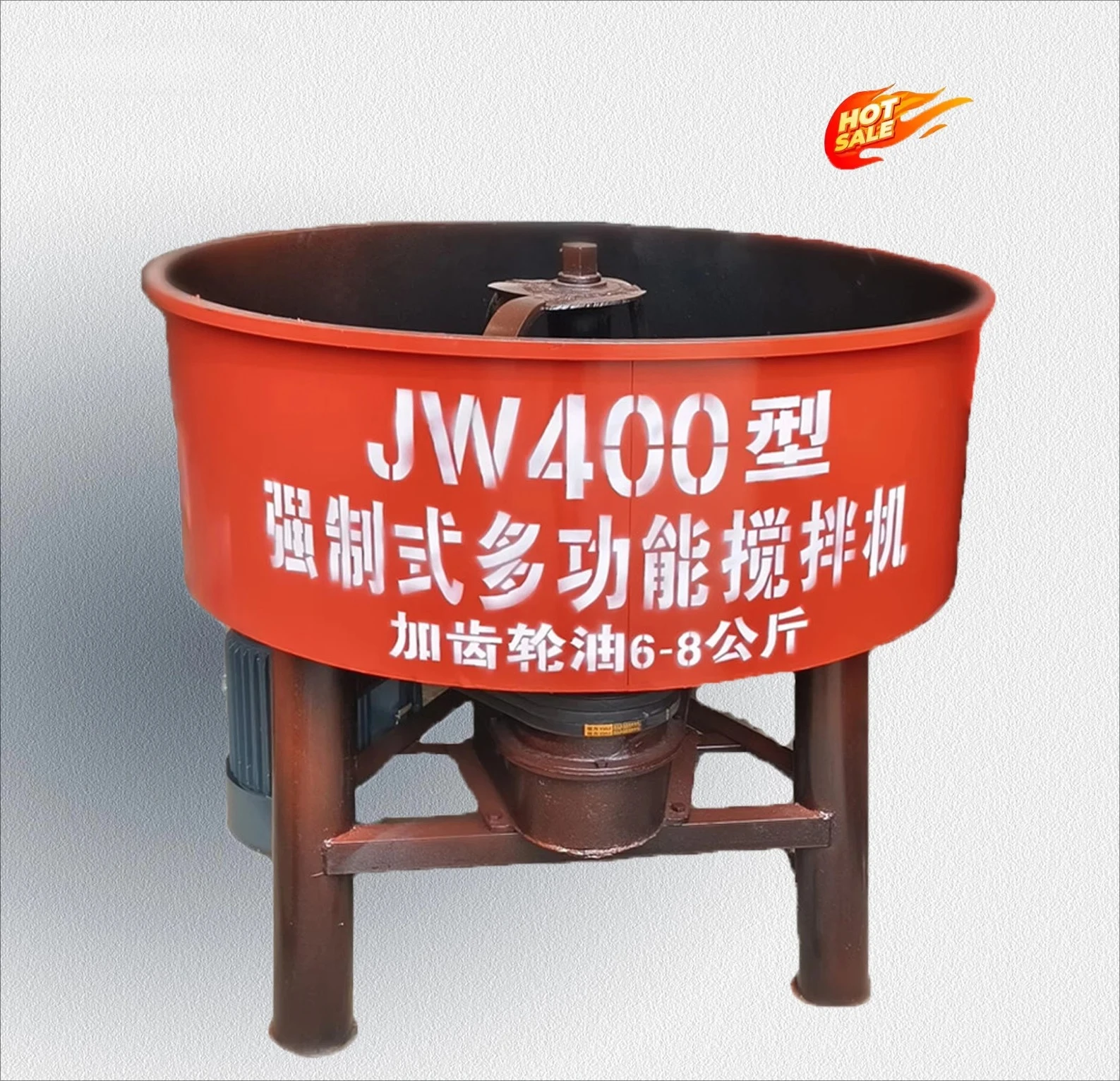 

Industrial Cement Mixer Construction Diesel Core Motor Component Cement Brick Manufacturing Plant Flat Soil Mixing
