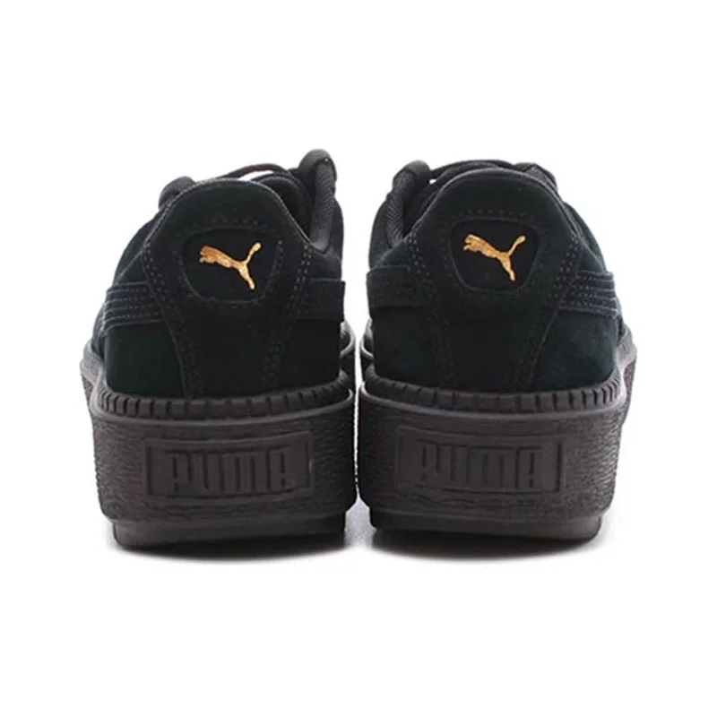 PUMA Basket Platform Trace Retro Sports Antypoślizgowe lekkie buty na deskę o niskim kroju dla kobiet