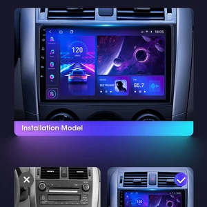 9 Corolla 2011 için merkezi multimedya için en iyi 10 satış - №1