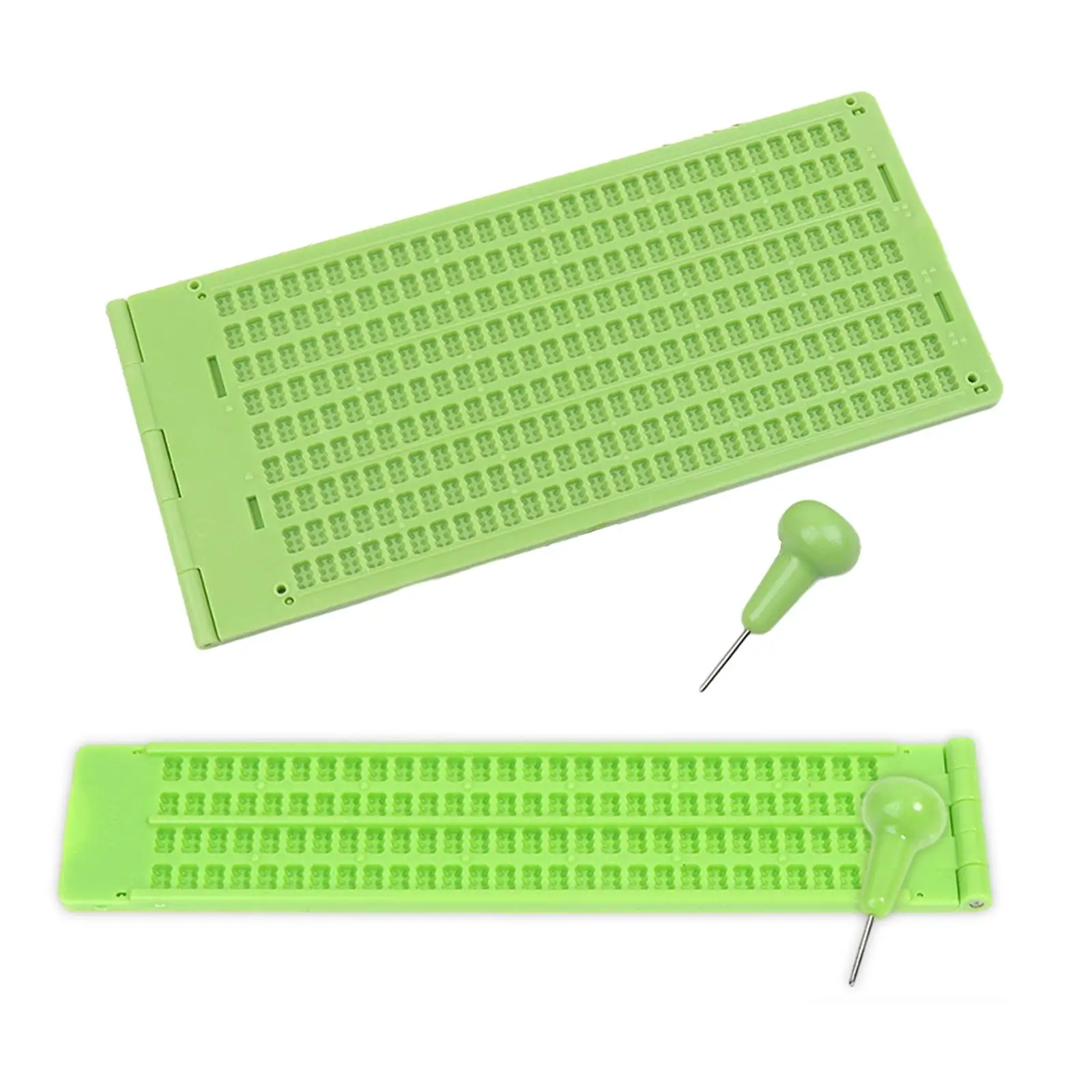 

Braille Writing Slate, Braille Fingerboard Writing Educational Tool with , Learning Supplies, for Adults Practice