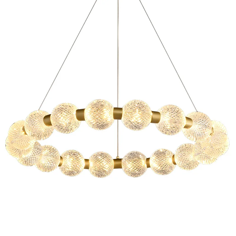 

Chandelier crystal necklace Danish designer bar chandelier