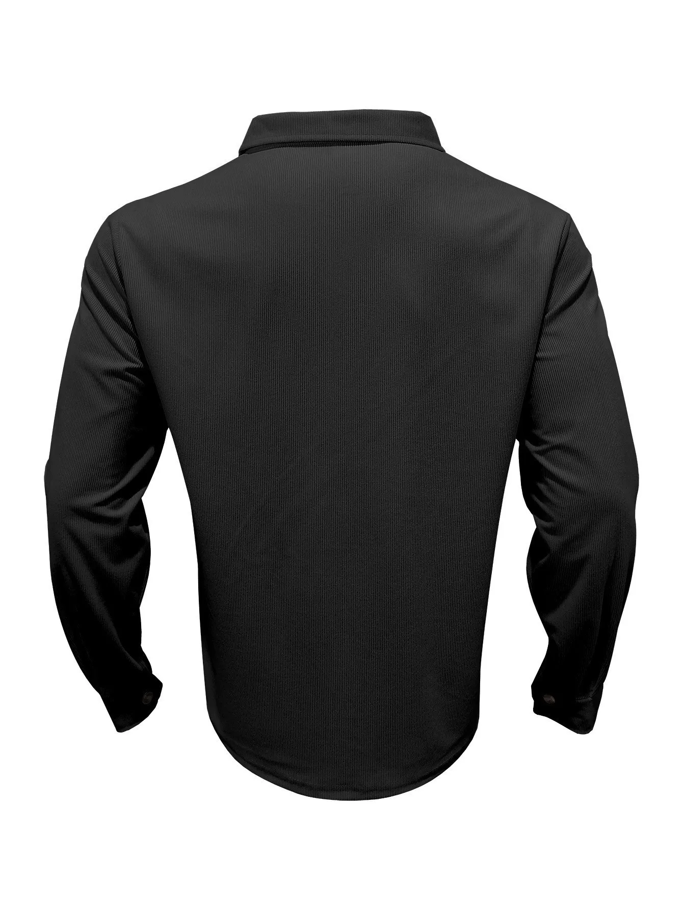2026 Herbst Herren Cord Zweiteiler Set: Reihenverschluss-Cardigan & Langarmhemd – Lässiges, vielseitiges Streetwear-Mode-Outfit – Detail 7