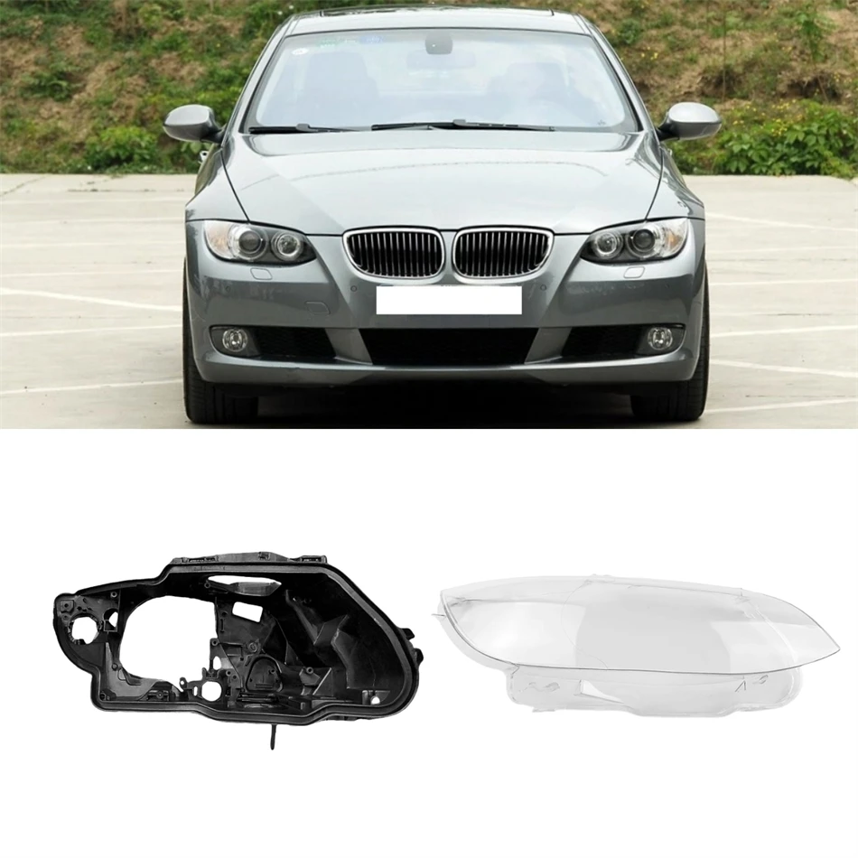 

For BMW M3 E92 E93 2006 2007 2008 2009 Car Accessories Base Head Lamp Shell Front Lamp Holder Lampcover Caps