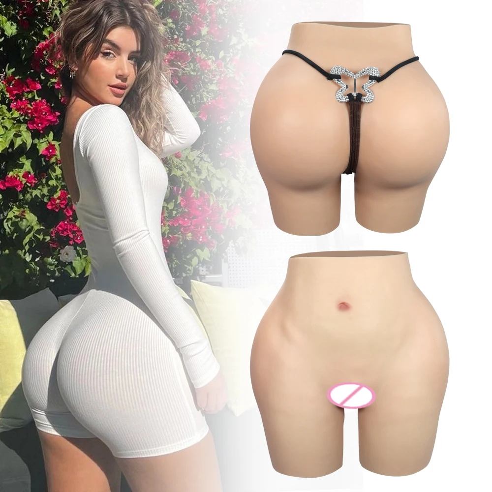 

Силиконовые брюки с искусственной вагиной, вставные стильные брюки с увеличением ягодиц и бедер, сексуальные ягодицы для трансвеститов, Drag Queen