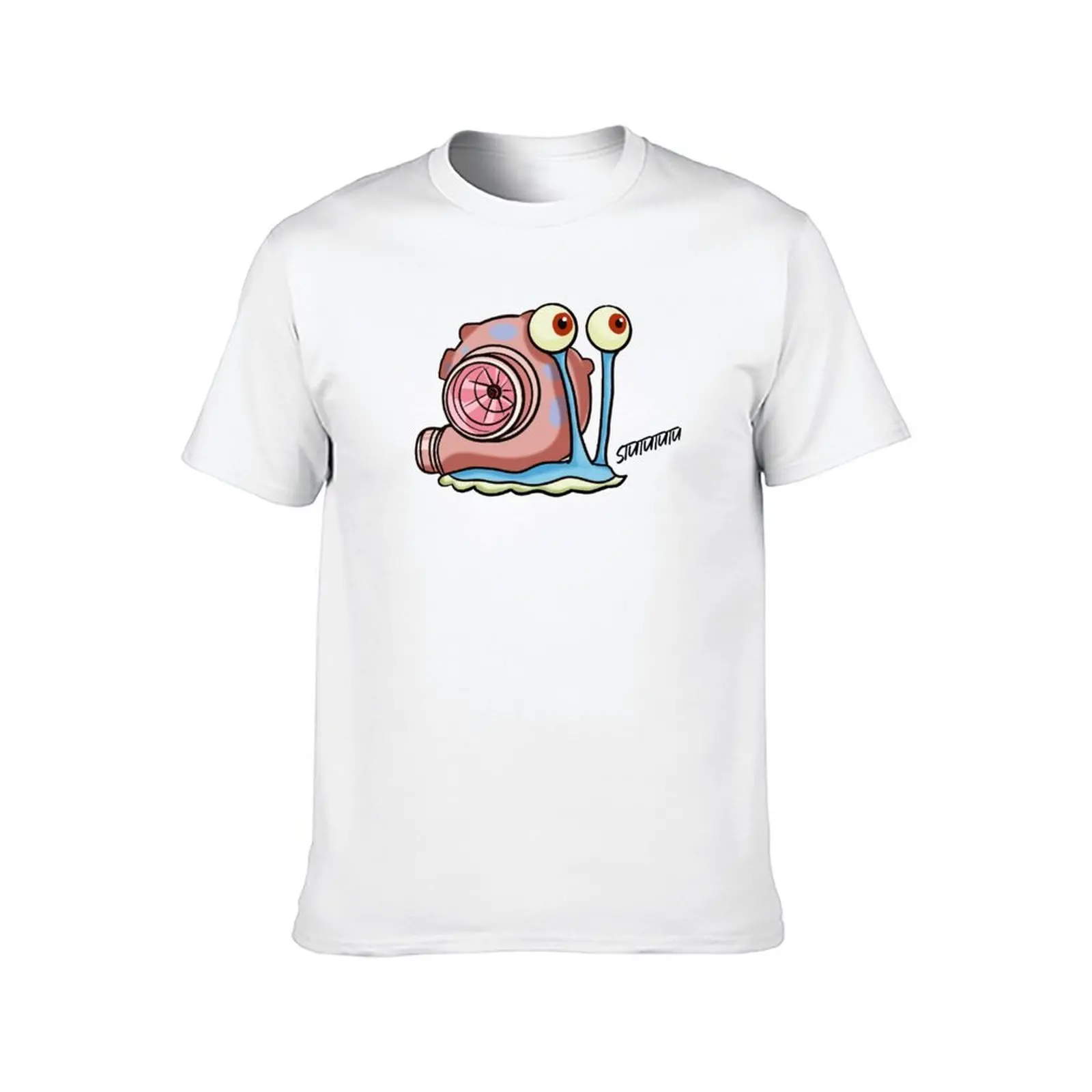 Turbo Stu tu tu tu Snail T-Shirt t shirts for man cotton funny funny t shirts cotton