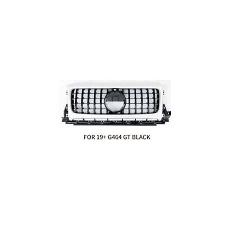 

Good quality chrome black front car grille with lamp cover for Benz G-class W464