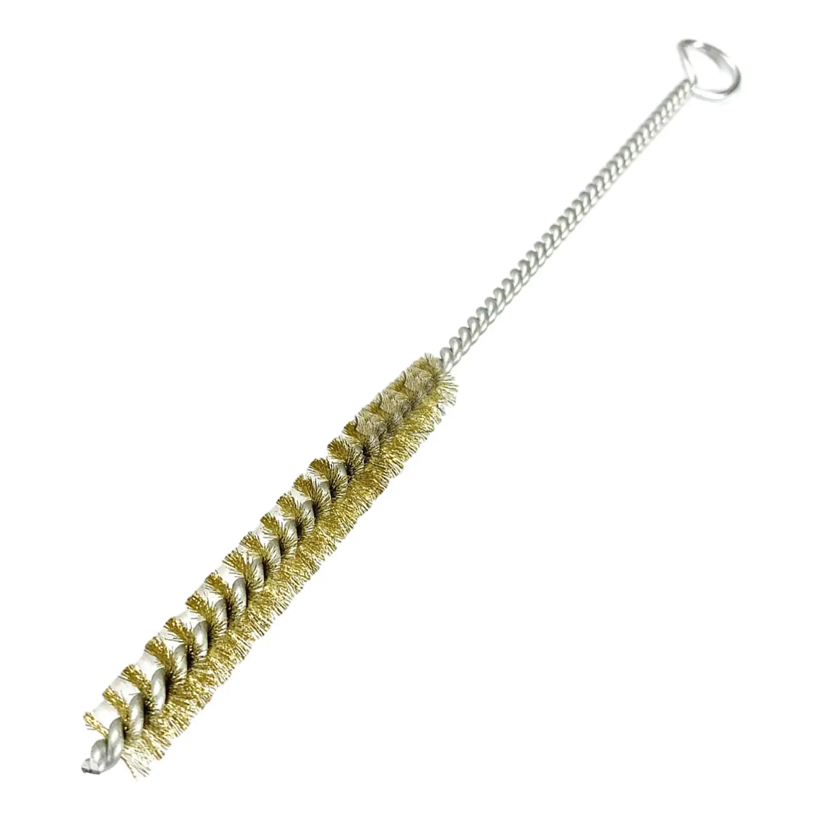 Imagem -04 - Escova de Limpeza de Tubo de Latão Flexível Escova de Arame para Garrafas de Limpeza Automotiva Punho Longo Pequeno Fácil de Usar