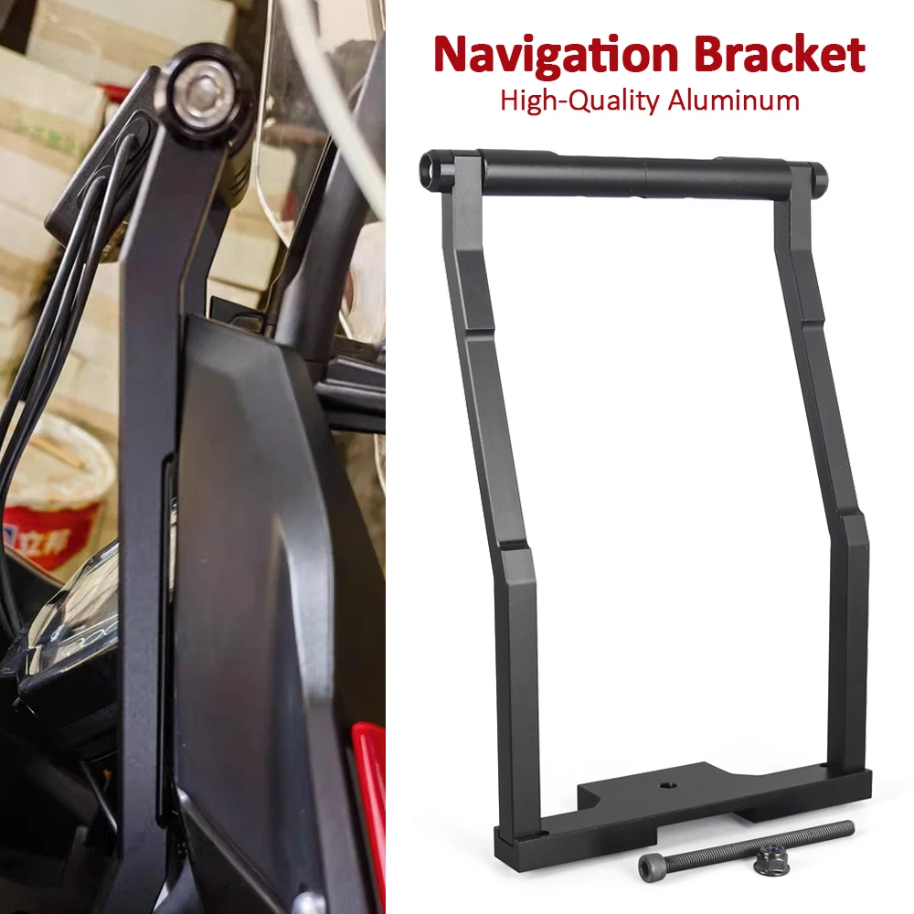 

2022 2023 2024 2025 For Tiger Sport 660 GPS Navigation Phone Holder Tiger Sport660 Cellphone CNC Bracket Extension Holder