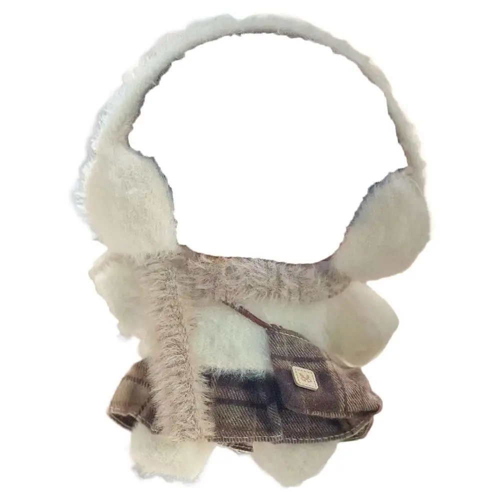 

Cat Ear Set 20cm Cotton Doll Dress DIY Clothing Princess Skirt Idol Doll Clothes Pink Dress Up Plush Toy Clothes Toy Accessories