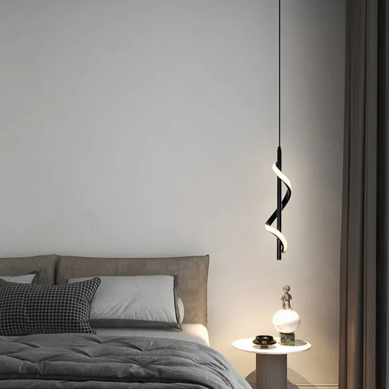 

Stylish Modern Pendant Light for Bedroom Living Room Decor Minimalist Design Elegant Lighting Fixture for Home Interior Decorati