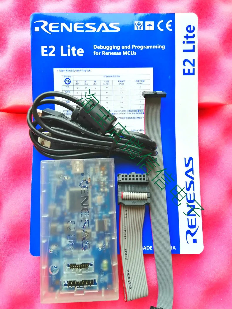 Spot RTE0T0002LKCE00000R Renesas E2 Lite Debugger emulator burner RX RL78