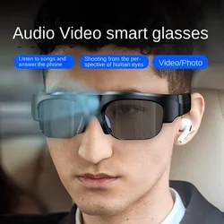 Intelligent Bluetooth Glasses Camera High-Definition Driving Recorder Multifunctional Live Streaming Listening Music Phone Calls