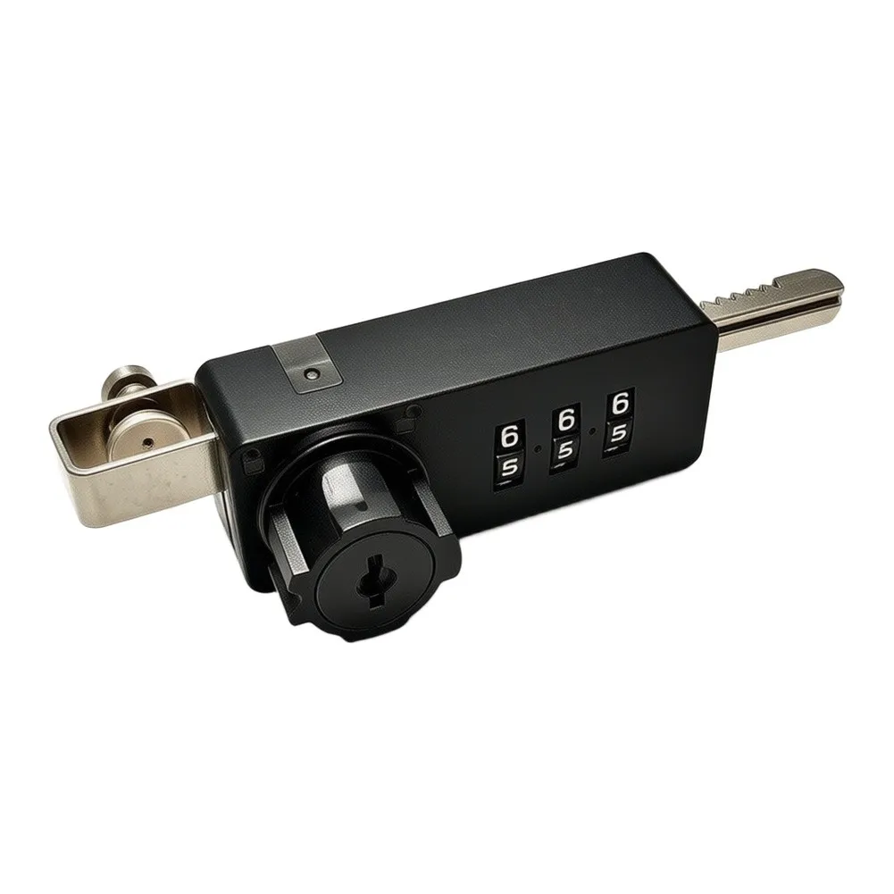 Mechanical Password Cam Lock With Key Override For Cabinet Locker For File Drawer Mailbox Security Hardware
