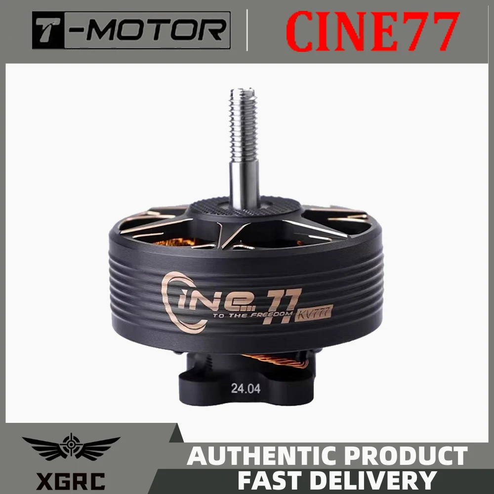 T-MOTOR CINE77 Brushless Motor 477KV 12S 777KV 8S 977KV 6S For CINE 77 FPV MOTOR