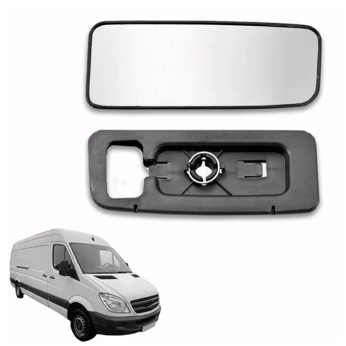 Auto Left Right Heated Blind Spot Warning Wing Rear Mirror Glass For Mercedes Sprinter 2006-2019