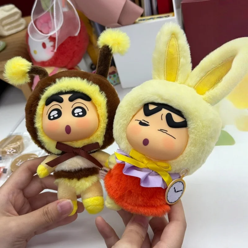 

In Stock Crayon Shinchan Chibi Kawaii Blind Box Official Licensed Keychain Home Decor Cute Gift Girls Anime Surprise Collectible