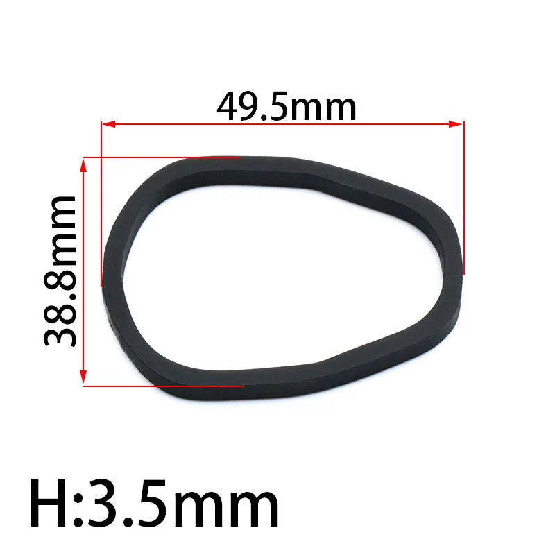 Bicycle handlebar washer For Bigrock The Second Generation Handle Upper Bottom Cover Gasket Replacement  Washer Accessories