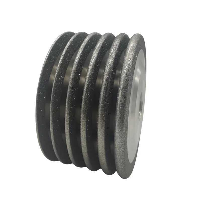 R0.75~3.0mm Curved Electroplated CBN Diamond Grinding Wheel for High-speed Steel Grinding Grit200
