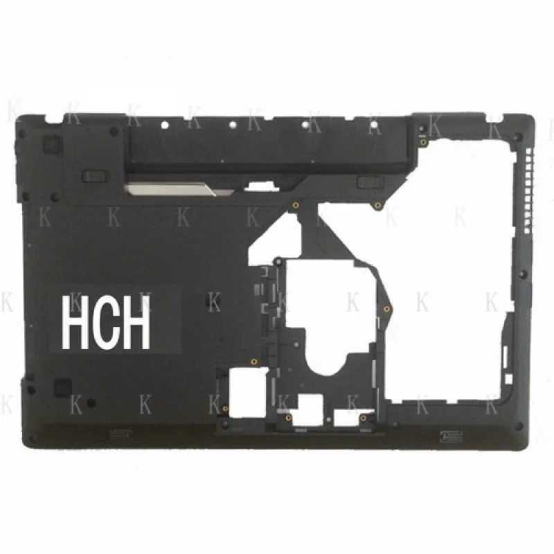 Y C    New Laptop Bottom Cover For Lenovo G570 G575 Bottom Case Base Black 
