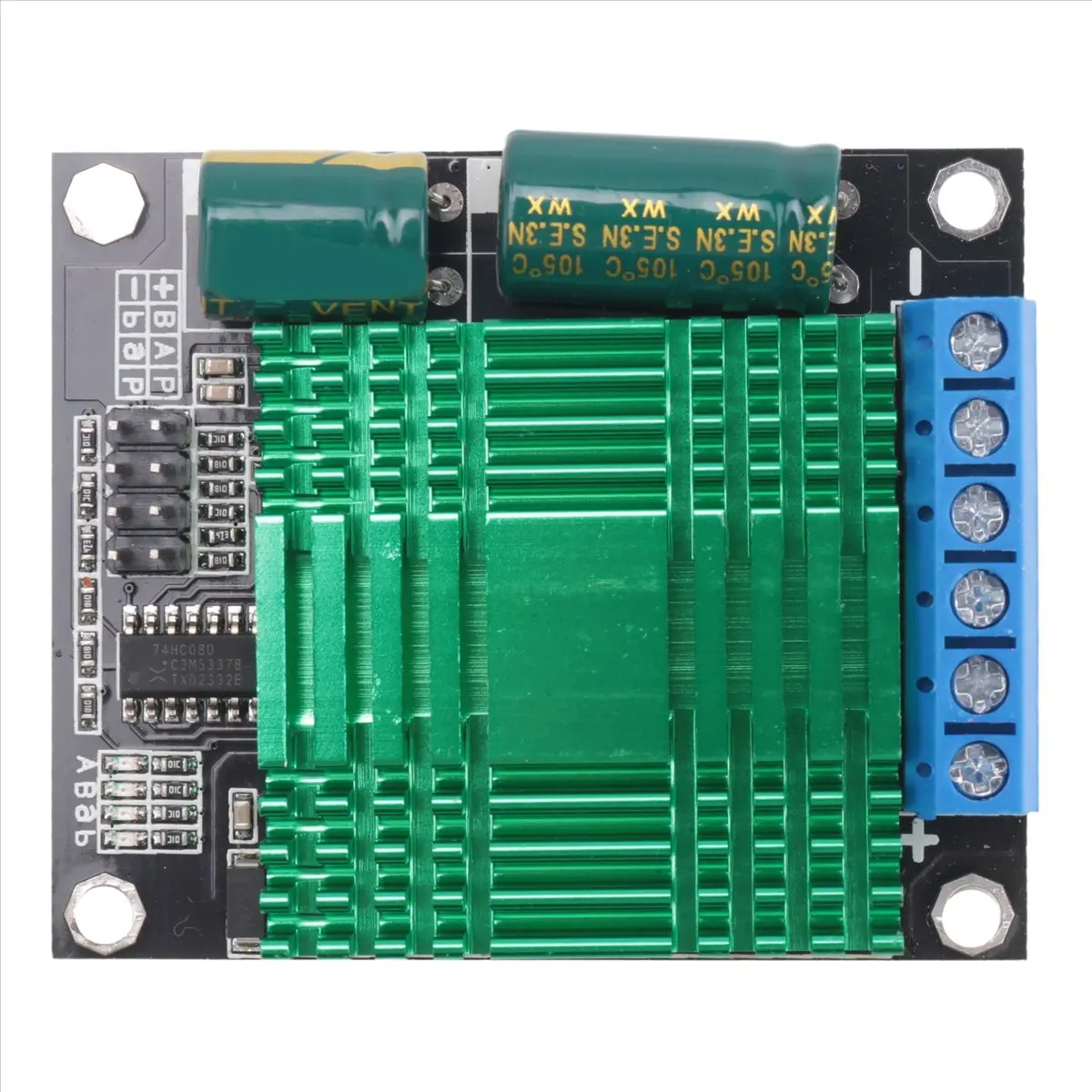 L77A 9V-30V 60A PWM DC Motor Driver Module Dual-Channel PWM Regulator Module