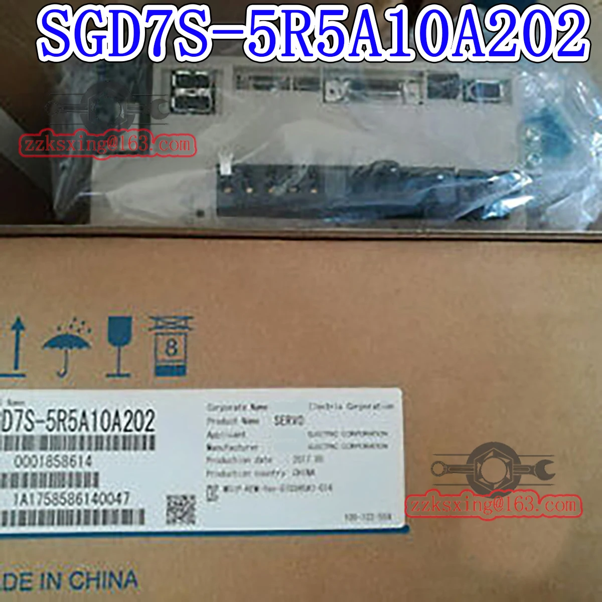 Brand New SGD7S-5R5A10A202 Original In Box AC Servo Driver Fast Shipping