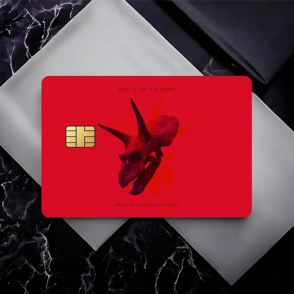 Band A-Alice In Chains Bank Card Sticker Film Tape Skin For Credit Card Debit Card Waterproof Stickers