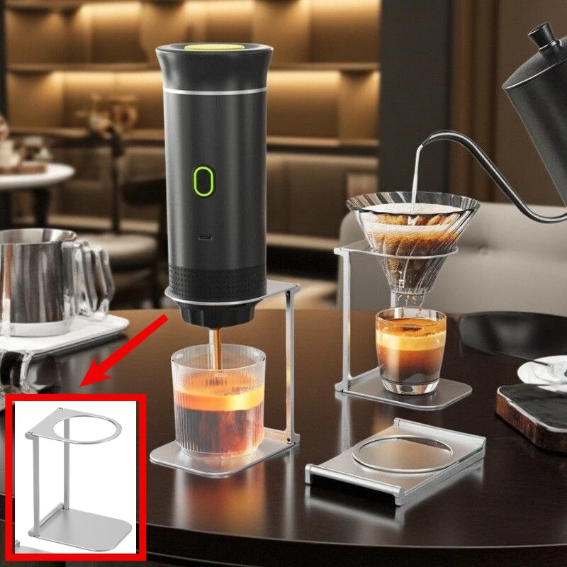 

Portable Capsule Coffee Machine Stand Aluminum Alloy Folding Stand Hand-brewed Tea Coffee Utensils