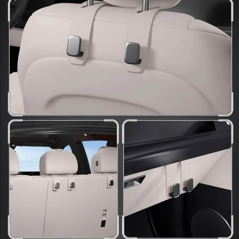 

Автомобильный крючок на спинку заднего сиденья подходит для VOYAH FREE + 2025 аксессуары для модификации салона автомобиля крючок для перчаточного ящика автомобильные аксессуары