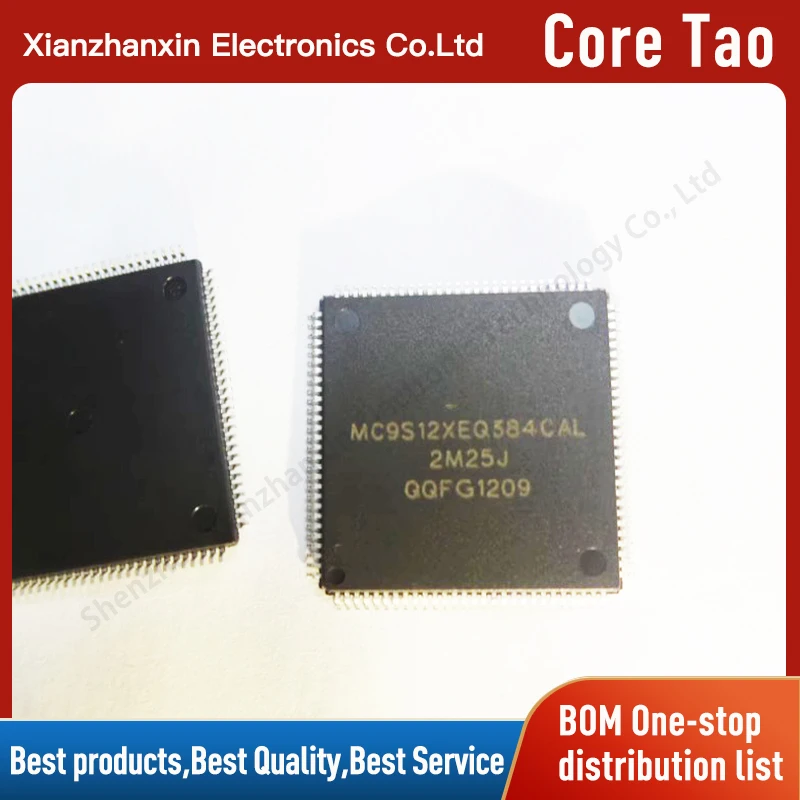 1PCS/LOT  MC9S12XEQ384CAL MC9S12XEQ384 QFP112 Microcontroller chips in stock