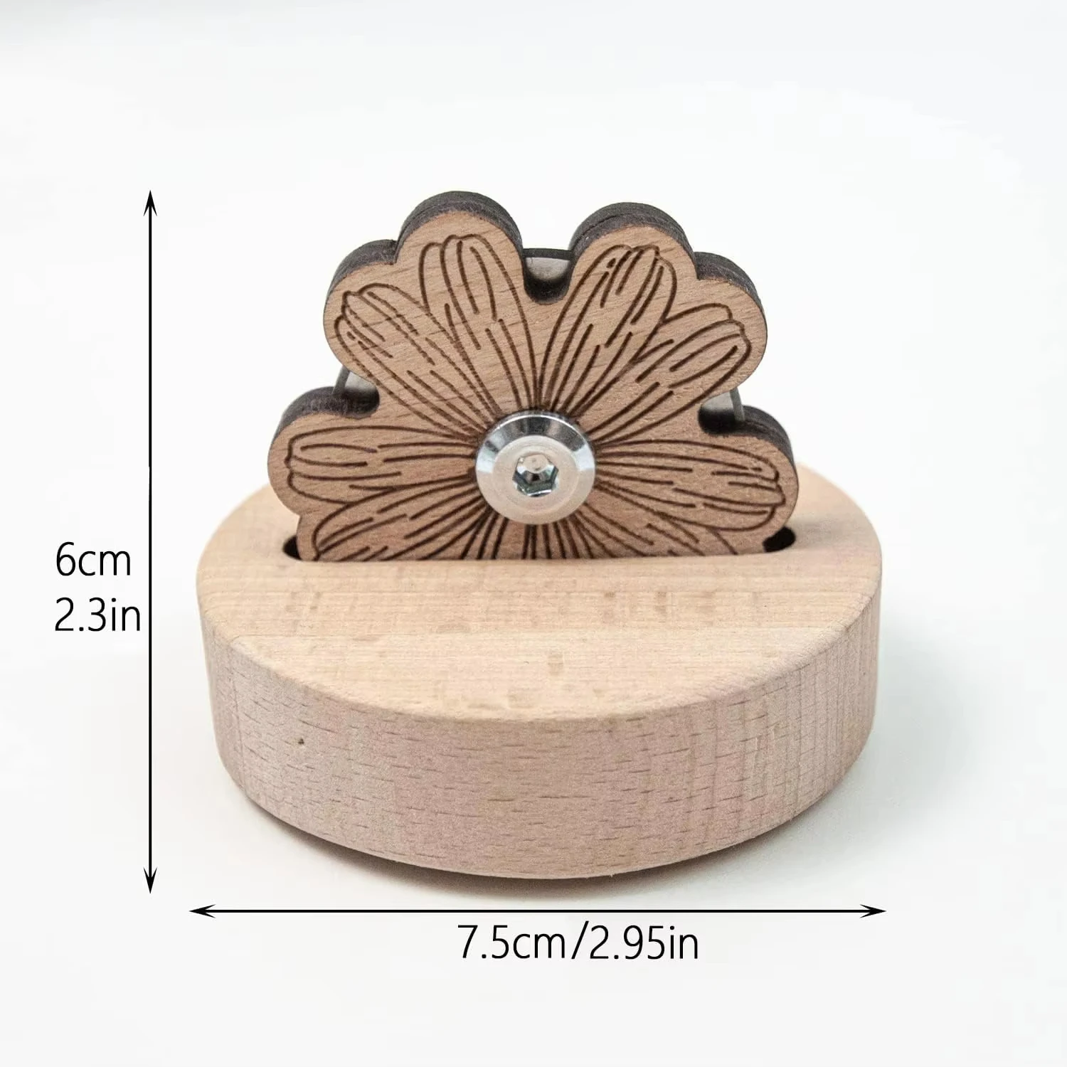 1pc Thread Cutter Tabletop Yarn Cutter with Blade Saver Blade Tool with Anti-slip Stand Wooden Sewing Tools for Quilting Sewing