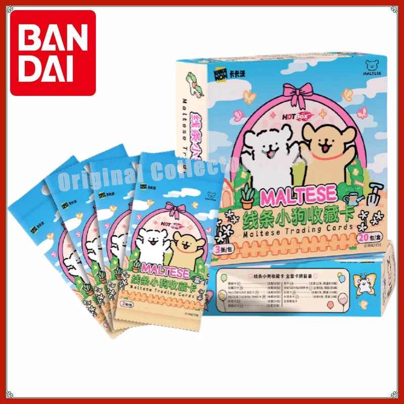 

Original Bandai Kakawow Trading Cards Line Puppy Collection Card HOTBOX Official Authentic Favorite Card Pack Child Gift