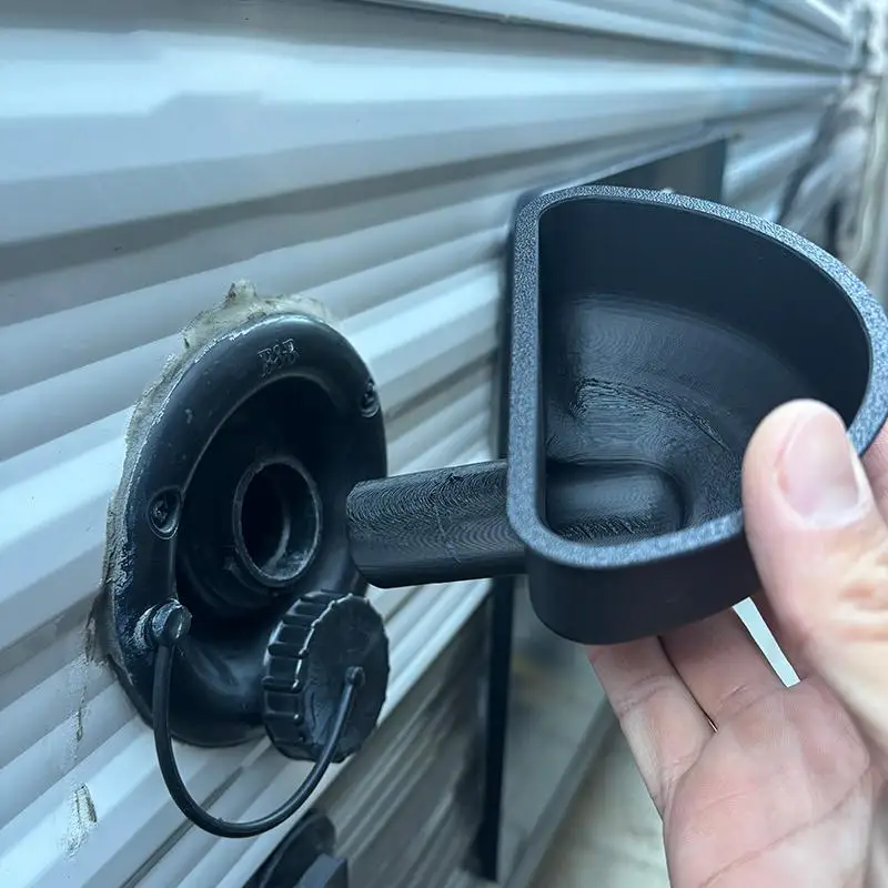 

Rv Fresh Water Tank Filling Funnel | Easy Installation Universal RV Inlet Funnel RV/Camper Van Water Tank Filling Aid